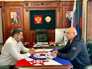 Деловая встреча с министром экономики и территориального развития Республики Дагестан